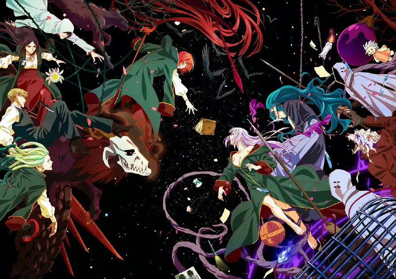 名称：魔法使的新娘 第二季.part.2 1-15 更新22描述：ヤマザキコレ《魔法使的新娘》宣布3部完全新作OAD发售决定，同时公开PV，第1作《西の少年と青嵐の騎士 前篇》将于9月10日随单行本第16卷发售