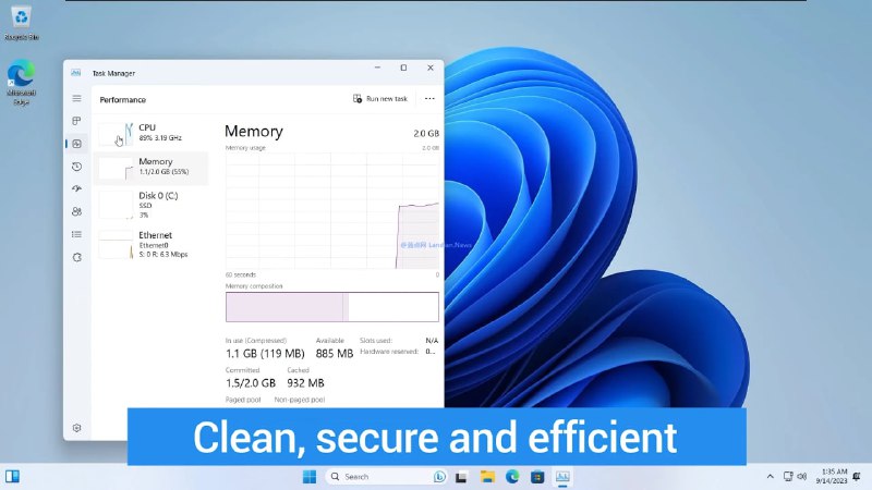 名称：Tiny 11 23H2 超精简系统 仅占用10GB空间 移除大量冗余组件描述：Tiny 11 是一个非常精简的第三方 Windows 11 系统，开发者删除大量系统预装应用和冗余组件，仅保留一些关键应用以保持系统的轻量级，系统安装完成仅占用 9.49GB 硬盘空间