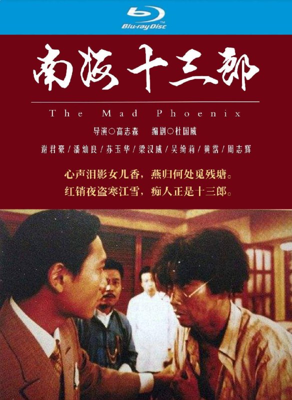 名称：南海十三郎(1997)【蓝光原盘REMUX】【杜比环绕声国粤双音轨】内封简繁字幕 -无可描述：
