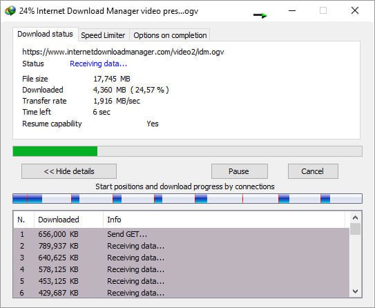 名称：Internet Download Manager 6.42.2 毛子最新破解版  描述：Internet Download Manager是一个用于Windows系统的下载管理器