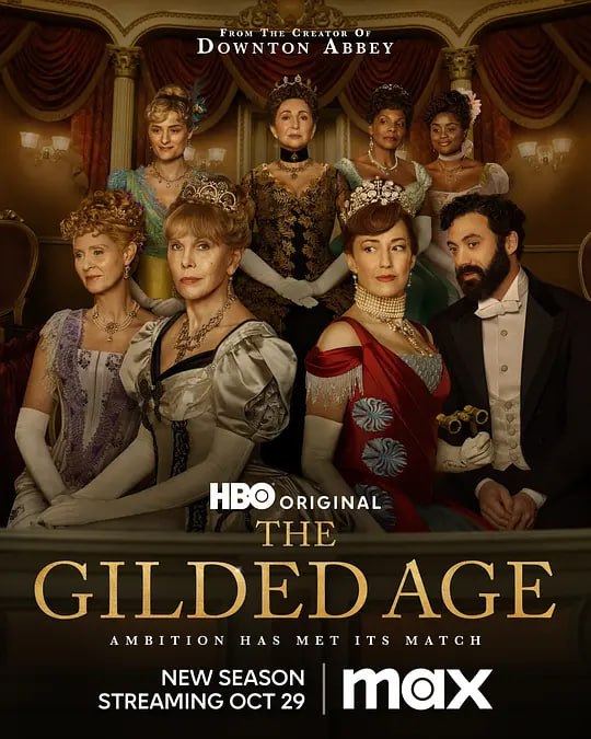 名称：镀金时代 第二季 The Gilded Age (2023) 更5 豆瓣8.7描述：“镀金时代”是经济发生巨大变革的一段时期，是大量财富被创造也被损失的一段时期，还是名门新贵激烈竞争的一段时期