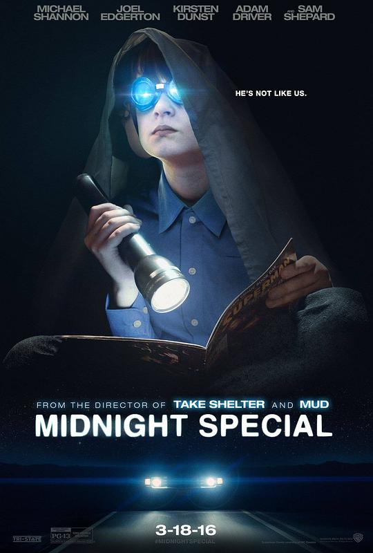 名称：午夜逃亡 Midnight Special (2016) 1080p 原盘Remux 中文字幕 【27.57GB】已刮削描述：在得知親生兒子擁有超能力後，父親(麥克夏儂飾演)載著兒子展開了一趟亡命旅程，並揭開兒子擁有超能力的神秘真相