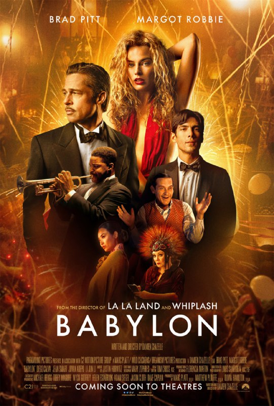 名称：巴比伦 Babylon【2022】【美国】【剧情 喜剧】【中文字幕】描述：20世纪20年代的美国好莱坞，声色犬马，光怪陆离，醉生梦死
