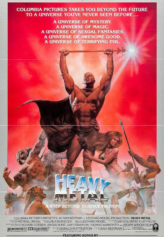名称：宇宙奇趣录 Heavy Metal (1981)1080 英语中字 豆瓣高分描述：这部动画电影集合了多个充满奇幻与科幻元素的故事