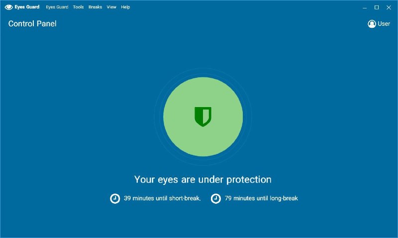名称：Eyes Guard - 守护眼睛的健康软件描述：一款用于保护眼睛的 Windows 应用程序