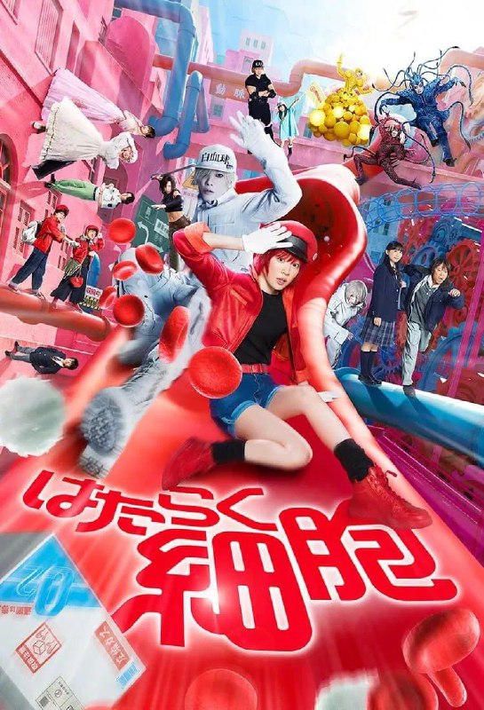 名称：工作细胞 真人版 はたらく細胞 (2024) [1080P] [外挂中文字幕]描述：本片改编自清水茜原作的同名漫画