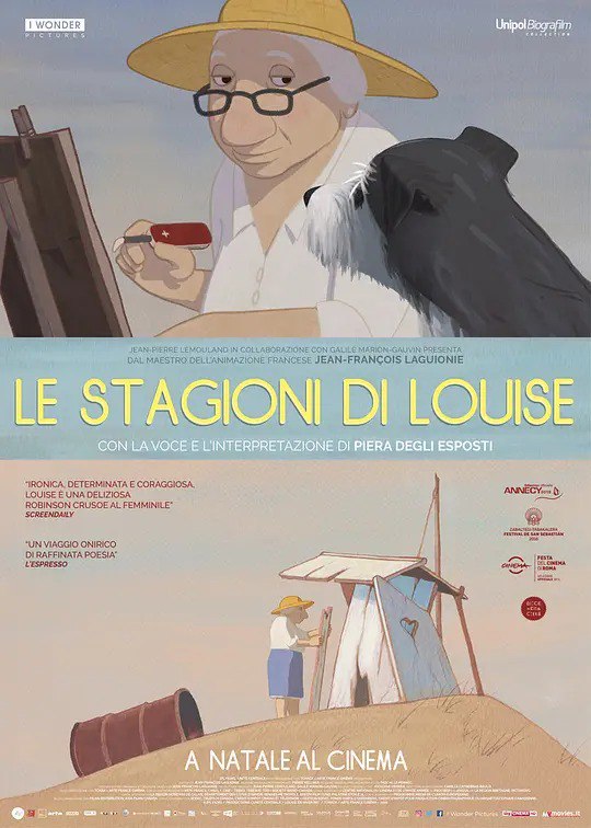 名称：越冬的露易丝 (Louise en hiver (2016))描述：路易丝，一位老妇人，在假期最后一班火车离开车站后，发现自己被困在海边度假胜地