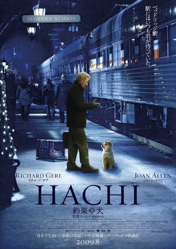 名称：忠犬八公的故事 1080p蓝光原盘 中英字幕 8.92G描述：八公（Forest 饰）是一条谜一样的犬，因为没有人知道它从哪里来