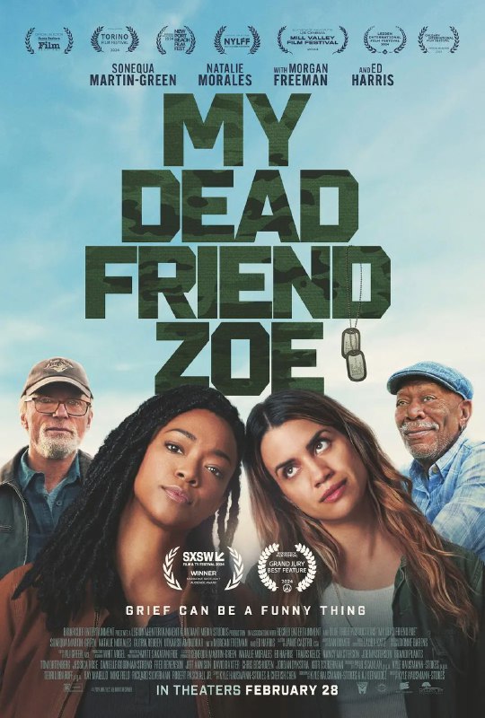 名称：我死掉的朋友佐伊 My Dead Friend Zoe (2024) 【.1080P】【内嵌中英字幕】描述：《我死去的朋友佐伊》是一部黑色喜剧，讲述了美国陆军阿富汗退伍军人梅里特的旅程，由于佐伊的存在，她与家人不和，佐伊是她死去的陆军好友