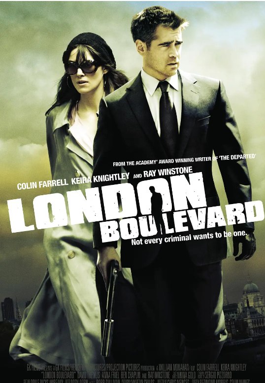 名称：伦敦大道 London Boulevard(2010)1080 英语中字 豆瓣高分描述：本片根据Ken Bruen同名小说改编，由威廉姆•莫纳汉亲自改编剧本