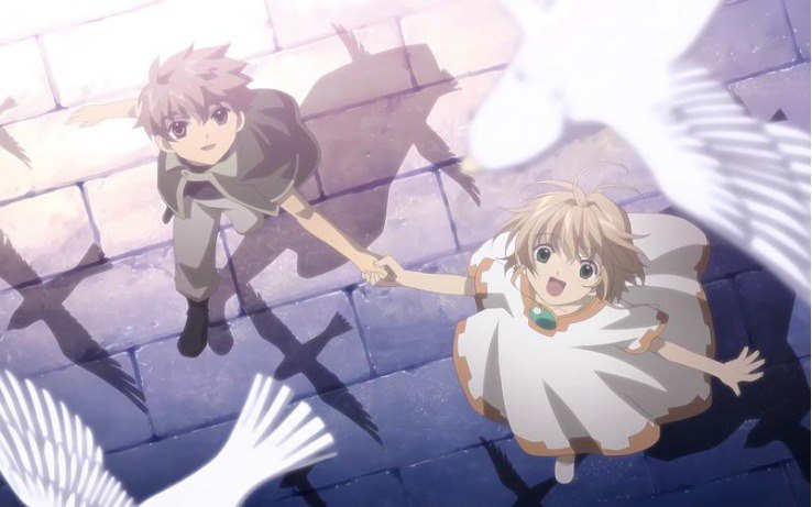 名称：翼年代记1-2季全集+ova +剧场版   最全整理描述：《翼年代记》是一部由CLAMP创作的经典冒险奇幻动画，讲述了小狼和樱公主穿越各个异次元世界，寻找散落的记忆羽毛的故事