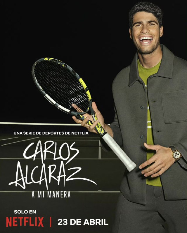 名称：卡洛斯·阿尔卡拉斯：我的网球之道  Carlos Alcaraz: A mi manera (2025) 3集全 西语官方中字 【纪录剧集】描述：这部纪录剧集通过跟拍阿尔卡拉斯，了解他如何平衡辉煌网球事业带来的压力与20岁的年轻人所渴望的放松与自由链接：