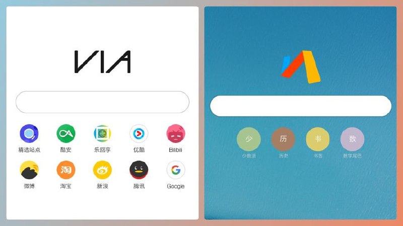 名称：Via浏览器 v6.4.0 简洁轻快的浏览器，无广告、简约、强大，支持调用IDM描述：Via，简洁轻快浏览器