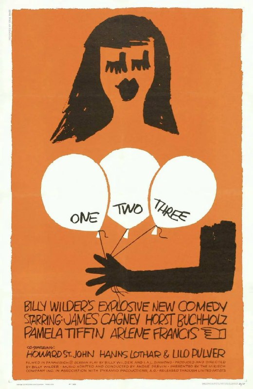名称：玉女风流 One, Two, Three (1961) 1080P描述：麦克纳马拉（詹姆斯·贾克内 James Cagney 饰）是可口可乐公司西德分部的总经理，长久以来，他默默地为公司辛勤工作，业绩屡创新高，是上司眼中的红人，亦是最有希望获得晋升的职员