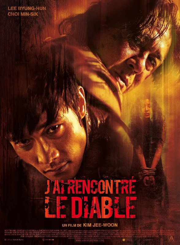 名称：看见恶魔(2010)【BluRay.1080P】【内封简中字幕】【李炳宪/崔岷植】描述：供职于国情局的青年警员金秀贤(李秉宪 饰)即将和心爱的女孩珠燕走入婚姻的殿堂，但是在一个飘雪之夜，独自驱车夜归的珠燕被人残忍杀害并分尸