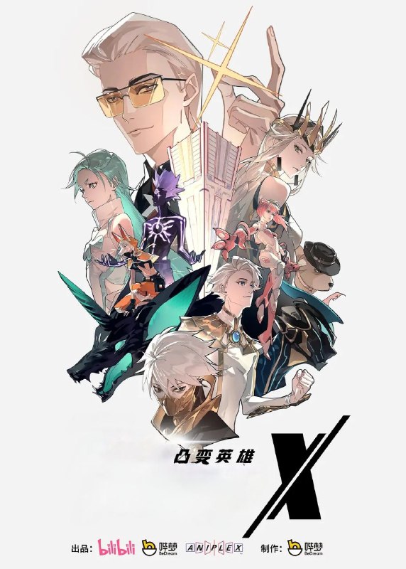 名称：【动漫】凸变英雄X / 凸变英雄 .更至05集 [4K][HDR 真彩][HEVC/H.265]描述：这是一个由人们的信赖造就英雄的世界，而获得最多信赖的英雄被誉为一一 X 