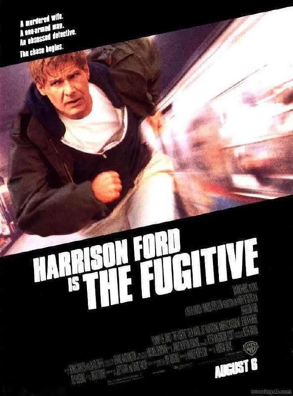 名称：【Netflix版本 1080P 简体中文硬字幕 哈里森·福特】亡命天涯 The Fugitive (1993)描述：金波医生（Harrison Ford 饰）的妻子在家中被人谋杀，虽然金波当晚撞见独臂凶手并与之搏斗，但是凶手终于逃走，金波本人却因种种不利证据被判定为谋杀罪