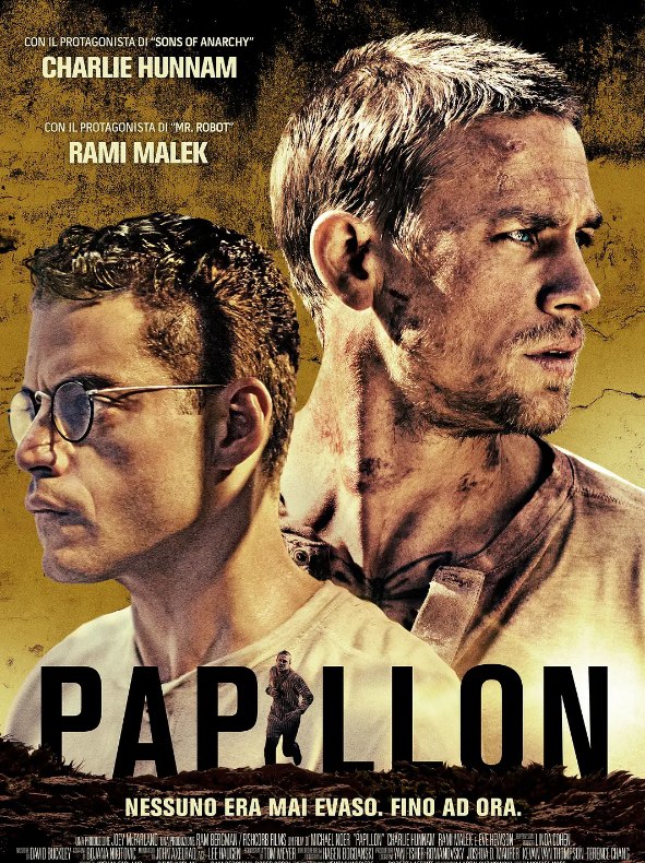 名称：巴比龙 Papillon (2017)+巴比龙(1973 版) 4K+1080 越狱高分描述：讲述了查理·汉纳姆饰演的职业扒手亨利被人陷害杀害一名皮条客，从而流放至大海环绕的法属圭亚那的监狱服刑，因为胸前有一处蝴蝶纹身，所以同窗狱友都叫他“巴比龙”