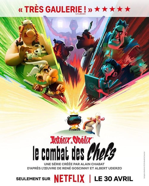 名称：[高卢英雄：首领争夺战 Asterix Obelix The Big Fight 第一季] 2025 [全05集][英语中字][1080P]描述：里的祭司忘了该如何调制魔法药水，阿斯特克斯、奥贝利克斯和高卢人必须找到新办法来抵御来自罗马的征服者