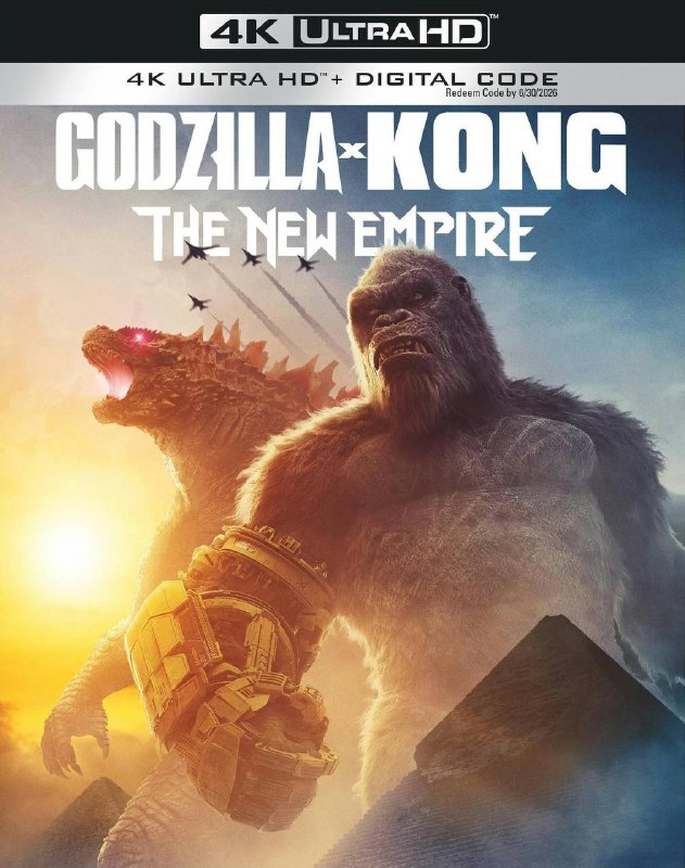 名称：哥斯拉大战金刚2：帝国崛起（2024）4K 原盘 REMUX 公映国配双语 内封简英|繁英特效字幕描述：继上一次的怪兽高燃对战之后，金刚和哥斯拉将再度联手对抗一个潜伏在世界中的巨大威胁，并逐步探索这些巨兽们的起源以及骷髅岛等地的奥秘