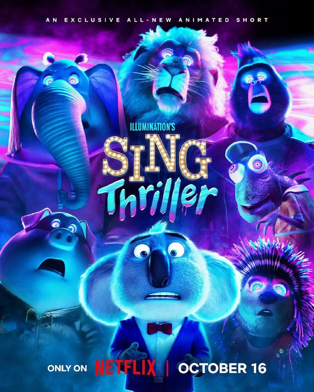 名称：欢乐好声音：战栗（2024）1080p 内封简繁描述：讲述考拉月伯乐想象出了一出基于迈克尔·杰克逊的《Thriller》的豪华阵容演出
