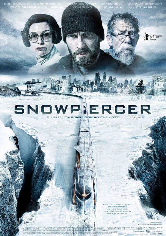 名称：雪国列车(2013)【BluRay.1080P】【国韩双语】【内封特效多字幕】描述：为了应对愈演愈烈的温室效应，世界各国在2014年发射了代号CW-7的冷冻剂，谁知却将地球推入了万劫不复的极寒深渊