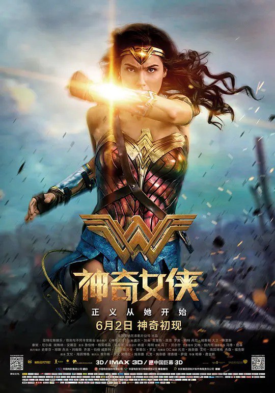 名称：神奇女侠 Wonder Woman (2017)描述：戴安娜(盖尔・加朵 Gal Gadot 饰)是女王希波吕忒(康妮・尼尔森 Connie Nielsen 饰)的女儿，自幼生活在天堂岛上