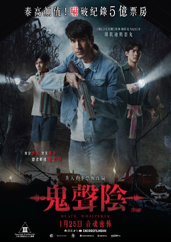 名称：鬼滴语 (2023) 1080P 官方中字描述：泰国最新恐怖电影，票房超灵媒，打破泰国影史最快破亿纪录及多项泰国票房纪录，年度票房第二，本土影史第四