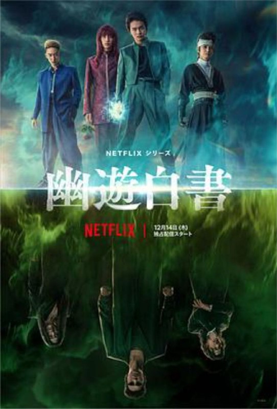 名称：【真人版】幽游白书 (2023) 4K HDR 中字内嵌字幕描述：该剧集改编自富坚义博的传奇漫画，自 1990 年起，该漫画连续四年在《周刊少年 Jump》上连载，由集英社出版