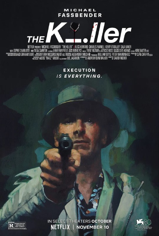 名称：杀手 The Killer (2023)描述：法国巴黎某处共享办公室内，一名神秘杀手（迈克尔·法斯宾德 Michael Fassbender 饰）正静待猎物的到来