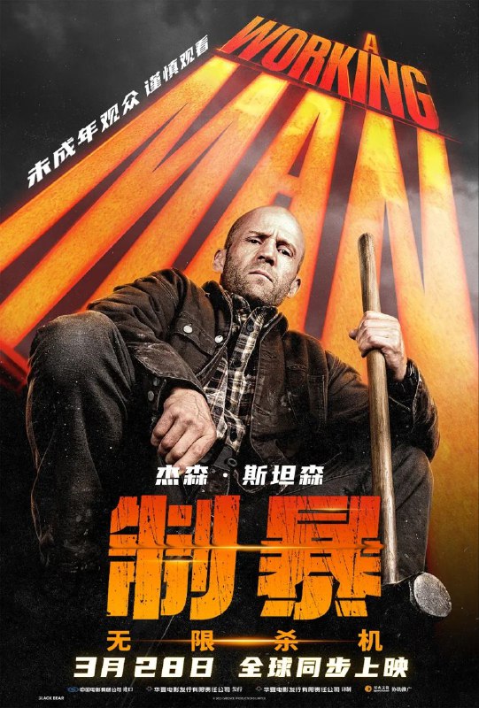名称：制暴：无限杀机(2025)【4K.DV. HDR】【内封简英双语字幕】【动作/惊悚】描述：影片改编自查克·迪克逊所著同名系列小说，主人公莱文·凯德(杰森·斯坦森 Jason Statham 饰)是黑色行动界的传奇人物，他放弃职业从事建筑工作，想过简单的生活，做女儿的好父亲，而当他老板的十几岁女儿珍妮突然消失后，莱文被召回要求重操旧业