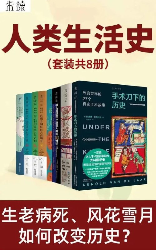 名称：人类生活史（套装共八册）描述：《人类生活史》（套装共八册）由张润泉所著，河南人民出版社出版