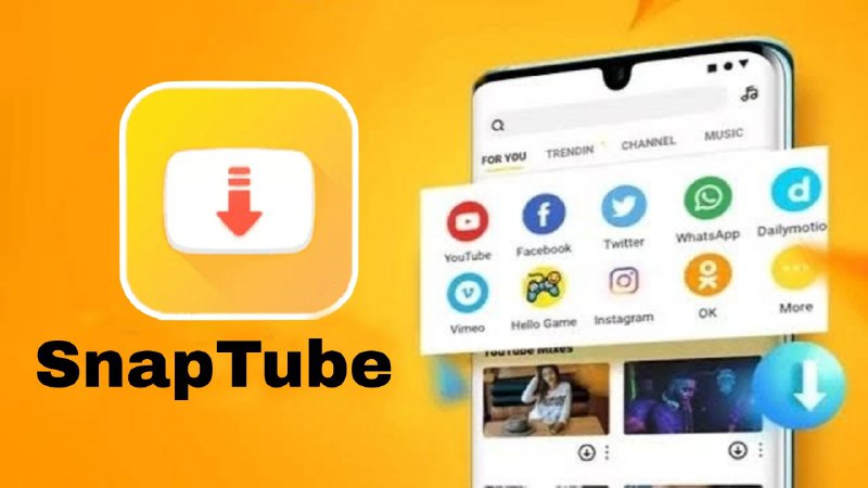 名称：Snaptube - 视频下载器 v7.22.0.72250110描述：Snaptube是一款有着强大功能的可以直接下载视频，音乐，MV等资源的软件， 该软件中资源丰富，用户在这里是可以直接使用资源的，也可以免费下载