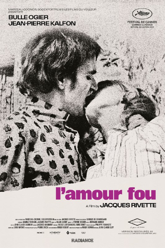 名称：疯狂之爱 / 狂恋(港) / Mad Love /  L'amour fou (1967) 外挂中字描述：新剧开始也是恋情终结，爱情却不是戏剧，完场与离场间的弥留，足以令人堕进情绪深渊