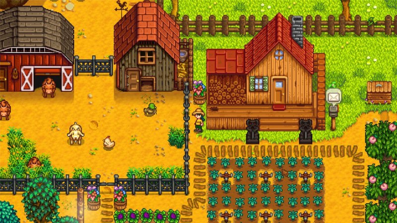 名称：星露谷物语/Stardew Valley/支持网络联机描述：《星露谷物语》是一款开放的乡村生活RPG游戏，该游戏由ConcernedApe单人开发，并由《星际边境》作者Chucklefish进行协助