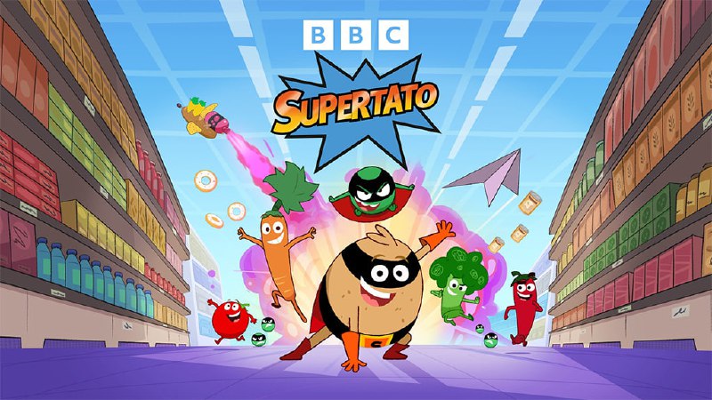 名称：BBC英语启蒙动画《超级土豆 Supertato (视频+音频) 》描述：BBC制作的一部面向学龄前儿童的英文动画，以轻松幽默的方式传递友谊、团队合作和解决问题的重要性