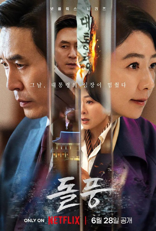 名称：政坛旋风 (2024) EP01-EP12 官方中字描述：Netflix 的这部剧讲述了韩国总理和副总理之间激烈的冲突和权力斗争，他们各自受自己的信念和目标驱动