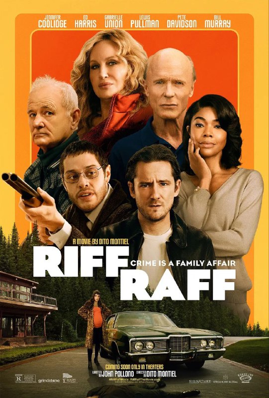 名称：乌合之众 Riff Raff (2024) 【.1080P】【内嵌中英字幕】【喜剧/犯罪】描述：讲述了一位前罪犯的平凡生活被打破的故事，当时他久违的家人出现，带来了一个期待已久的清算